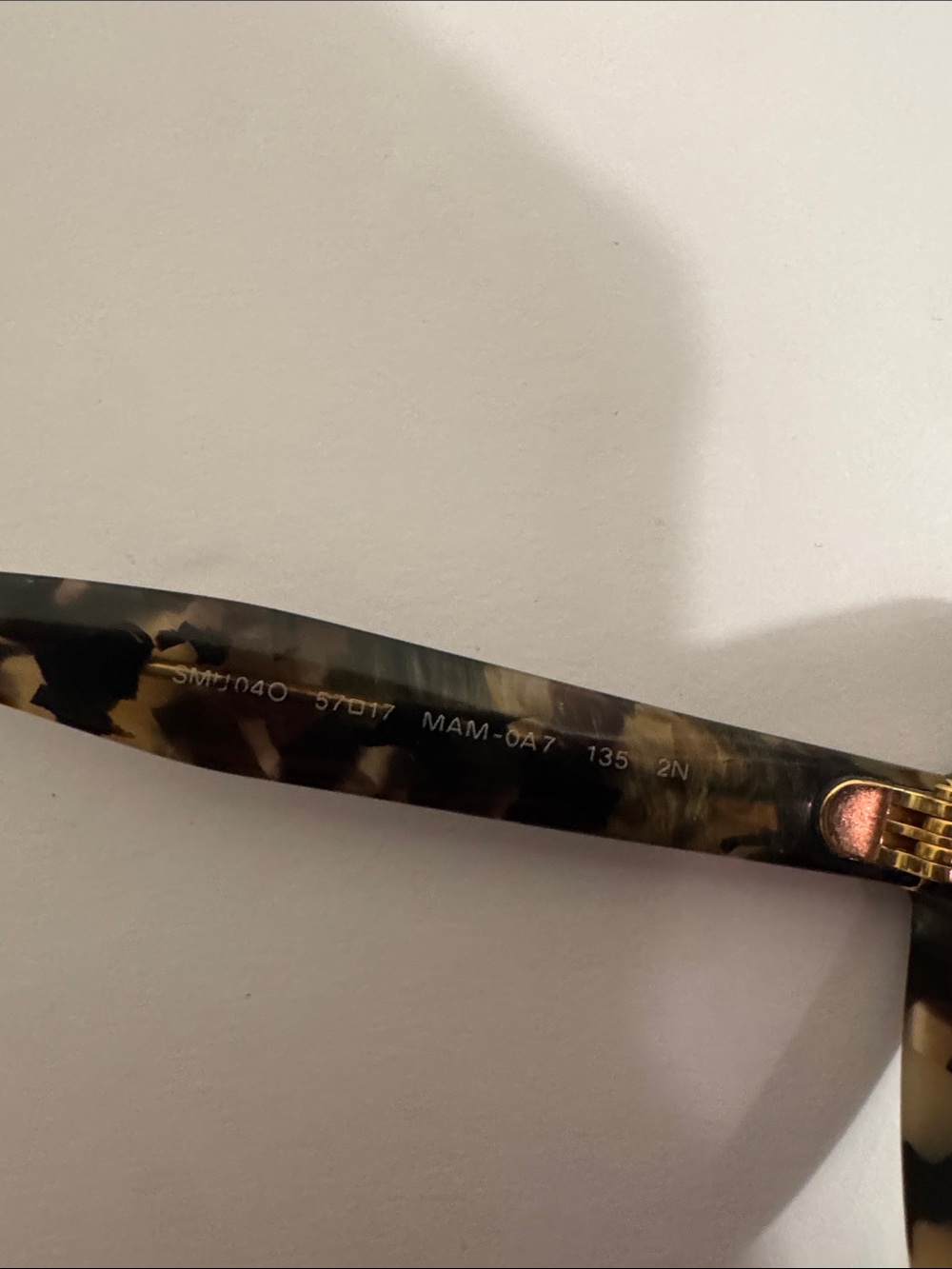 Miu Miu Tortoiseshell Cat-Eye Sunglasses— SMU040 - Picture 2 of 5